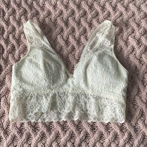 Cream bralette